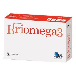 Biofarmex Kriomega 3 Food Supplement 30 Softgel Capsules