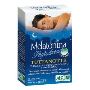 Abc Trading Melatonina Phytodream Tuttanotte Retard Compresse