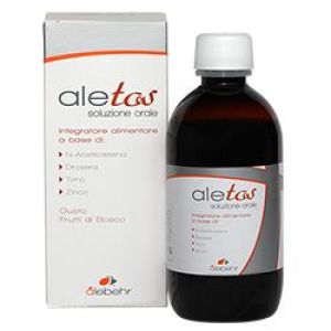 Aletos Dry and Oily Cough Supplement Syrup 200 ml