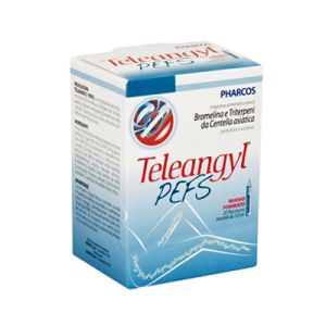 Biodue pharcos teleangyl pefs integratore alimentare 30x10ml