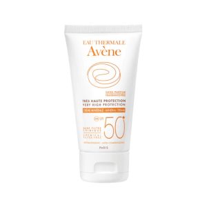 Avene solar mineral face cream spf 50+ very high protection 50 ml