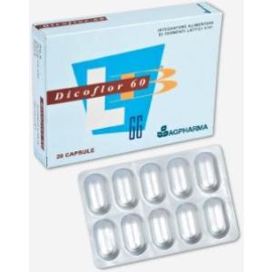 Dicoflor 60 Integratore Alimentare Di Probiotici 10 Capsule