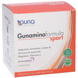 Guna Gunamino Formula Sport Integratore Amminoacidi 42 Bustine