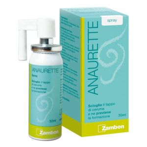 Anaurette Spray Lavaggio Orecchio per Rimuovere Il Cerume 30ml