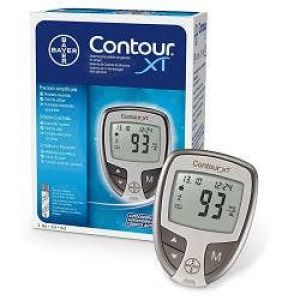 Contour Xt Glucometro Misuratore Glicemia + 10 Striscette
