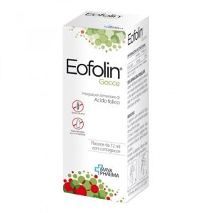 Eofolin Gocce 12ml Senza Glutine Naturalmente Privo di Lattosio