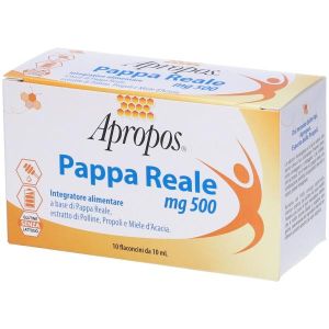 Apropos Vita+ Pappa Reale 500mg 10 Flaconcini 10ml