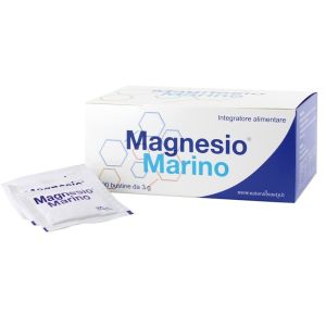 Naturalbeauty Magnesio Marino Integratore Alimentare Senza Glutine 90 Bustine