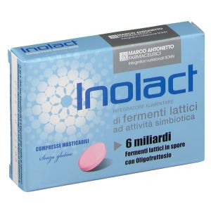 Inolact Supplement Of Lactic Ferments 20 Chewable Tablets