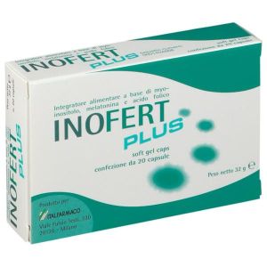 Inofert Plus Integratore di Acido Folico e Myo-inositolo 20 Capsule