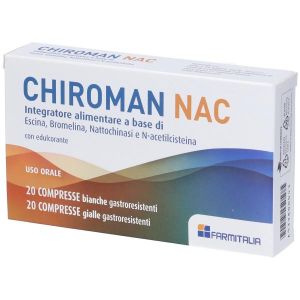 Chiroman Nac Integratore Fertilità Maschile 20 Compresse Bianche + 20 Compresse Gialle