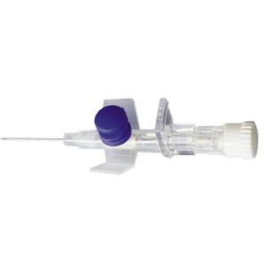 Pb Pharma Ago Cannula 22g Intravenoso A 2 Vie i Alette Blu