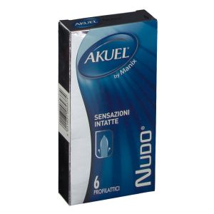 Profilattico akuel nudo supersottile 8 pezzi