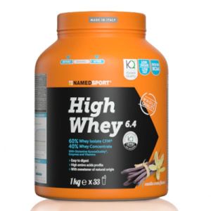 Named Sport High Whey 6.4 Vanilla Cream Integratore Proteico 1Kg