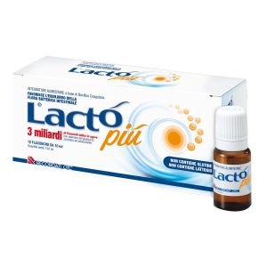 Lactò Più 3 Miliardi Integratore Fermenti Lattici In Spore 12 Flaconcini