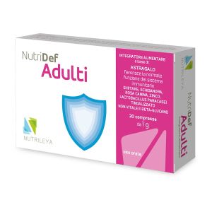 Nutrileya Nutridef Adulti Integratpre Alimentare 20 Compresse