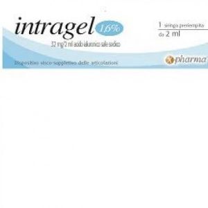 Siringa Intra-articolare Intragel Acido Ialuronico 1,6% 32mg 2ml 3 Fiale