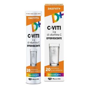 Dailyvit+ C Viti 1g di Vitamina C Effervescente 20 Compresse