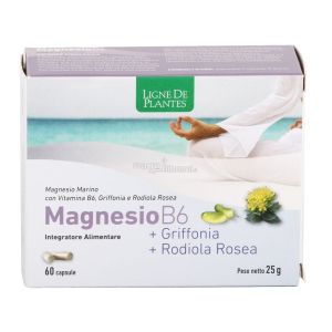 Natura Service Magnesio B6 Griffonia Rodiola Integratore 60 Capsule