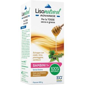 Lisonatural Advance Bambini Sciroppo Tosse Secca e Grassa 180g