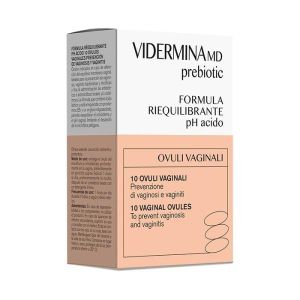 Vidermina Prebiotic Ovuli 10 Pezzi - Benessere Intimo Naturale