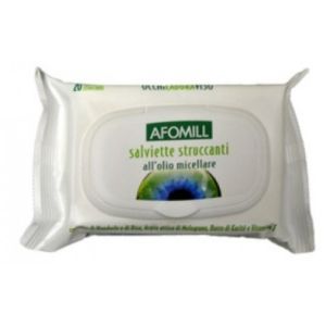 Afomill Salviettine Struccanti All'olio Micellare 20 Pezzi