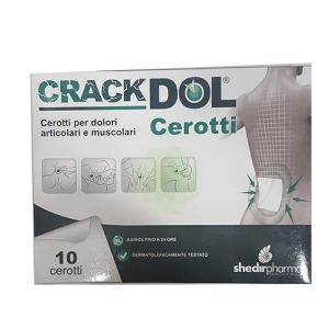 Crackdol Cerotto Per Dolori Muscolari E Articolari 10 Pezzi