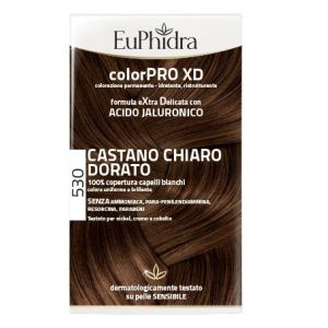 Euphidra colorpro xd 530 castano chiaro dorato tintura extra delicata