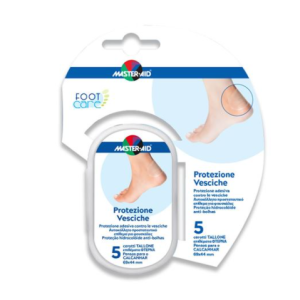 Idrocolloide Master-aid Footcare Vesciche Tallone 69x44mm 5 Pezzi A1