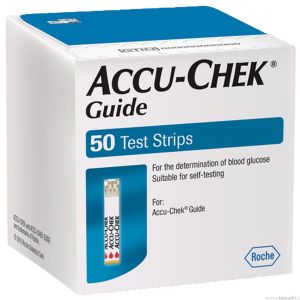 Roche Accu-chek Guide Glucose Test Strips 50 Strips