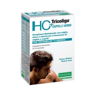 Specchiasol Hc+ Tricoligo Uomo Integratore Unghie e Capelli 40 Compresse