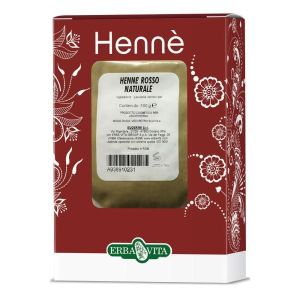Erba Vita Henné Color Tintura Capelli Rosso Naturale 100g