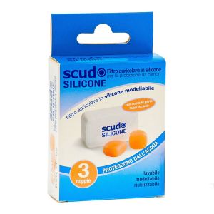 Tappo Auricolare Earplug Scudo In Silicone 3 Coppie 6 Pezzi Articolo 7en091