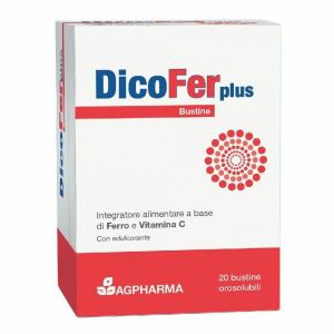 Dicofer Plus Integratore Ferro e Vitamina C 20 Bustine