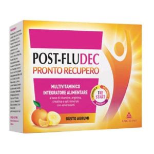 Post-fludec Pronto Recupero Integratore Multivitaminico Post Influenza 12 Bustine