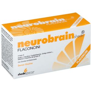 Neurobrain Shedir Integratore Stimolante Memoria 10 Flaconcini