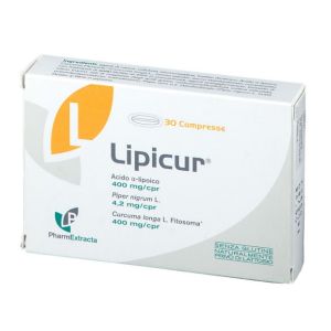 Pharmextracta Lipicur Integratore Alimentare 30 Compresse