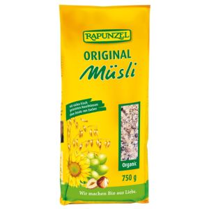 Rapunzel Original Muesli Without Added Sugars 750g