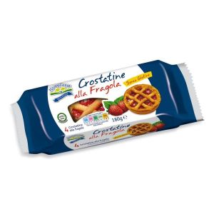 Happy Farm Crostatine Alla Fragola Senza Glutine 180g
