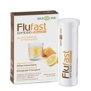 Flufast Difese Integratore per Difese Immunitarie 20 Compresse Effervescenti