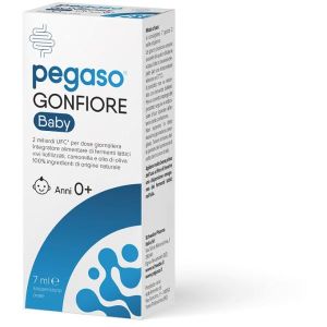 Pegaso Gonfiore Baby 1 Flaconcino 7ml Senza Zucchero Senzaglutine Naturalmente Privo di Lattosio