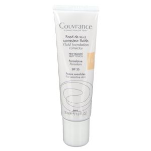 Avene Couvrance Fluid Corrector Foundation 1.0 Porcelain 30ml
