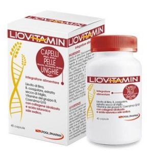 Pool pharma liovitamin integratore alimentare 40 capsule