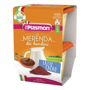Plasmon La Merenda Dei Bambini Merende Latte Cacao Asettico 2 X 120g