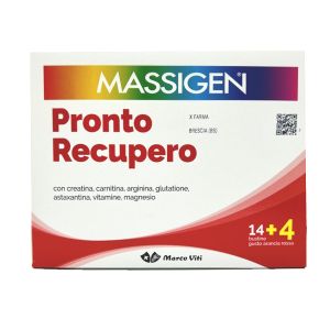 Massigen Pronto Recovery Promo 14+4 Sobres Gratis