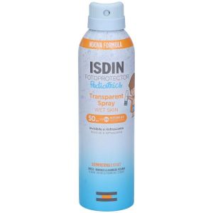 Fotoprotector Isdin Spray Trasparente Wet Skin Pediatrics Spf 50 Protezione Bambini 250ml