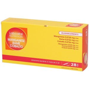 Labcatal Nutrition Manganese Rame e Cobalto 28 Fiale