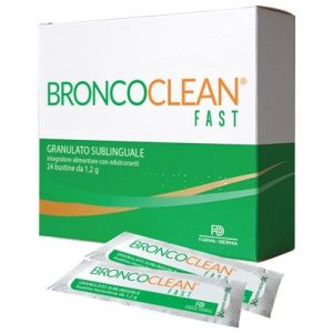 Broncoclean Fast Granulato Sublinguale 24 Bustine