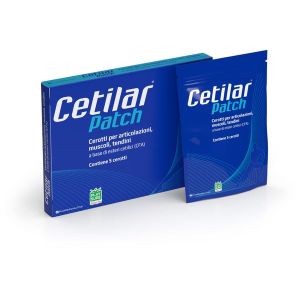 Cerotto Monouso Cetilar Patch per Articolazioni Muscoli e Tendini 5 Pezzi