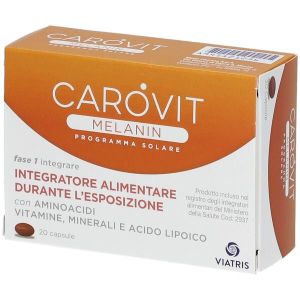 Carovit Melanin Programma Solare 20 Capsule